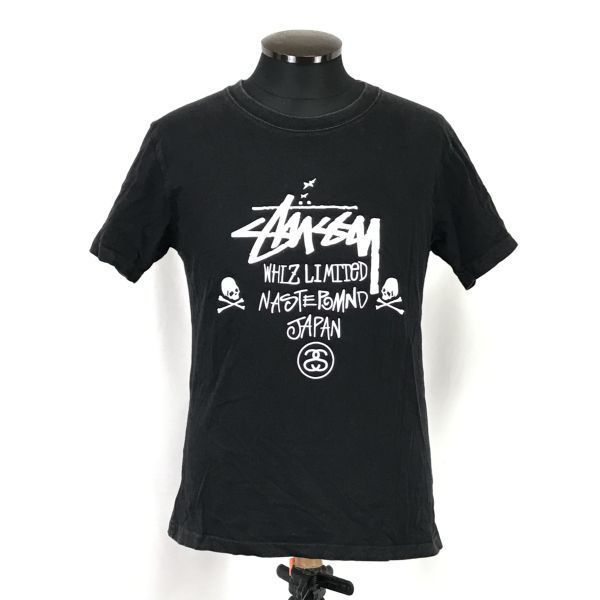 WHIZ LIMITED x STUSSY x mastermind JAPAN★76 LOGO SKULL TEE/半袖Tシャツ【Mens size  -M/黒/BLACK】2013 Collection/Tops/Shirts◆BH82 #BUZZBERG