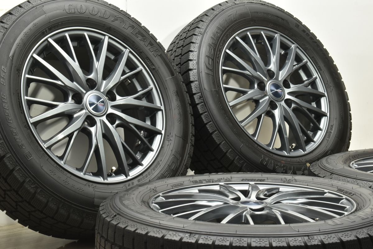 バリ溝 ラブリオン 16in 6.5J 47 PCD114.3 グッドイヤー アイスナビ7 205|55R16 ノア ヴォクシー エスクァイア ステップワゴン TRITUETUBI_COM