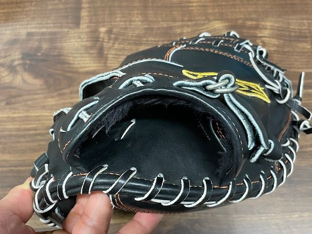 【新品未使用】ZETT 硬式用キャッチャーミット黒ブラック 野球一般 硬式用キャッチャーミット ZETT BPCB18912