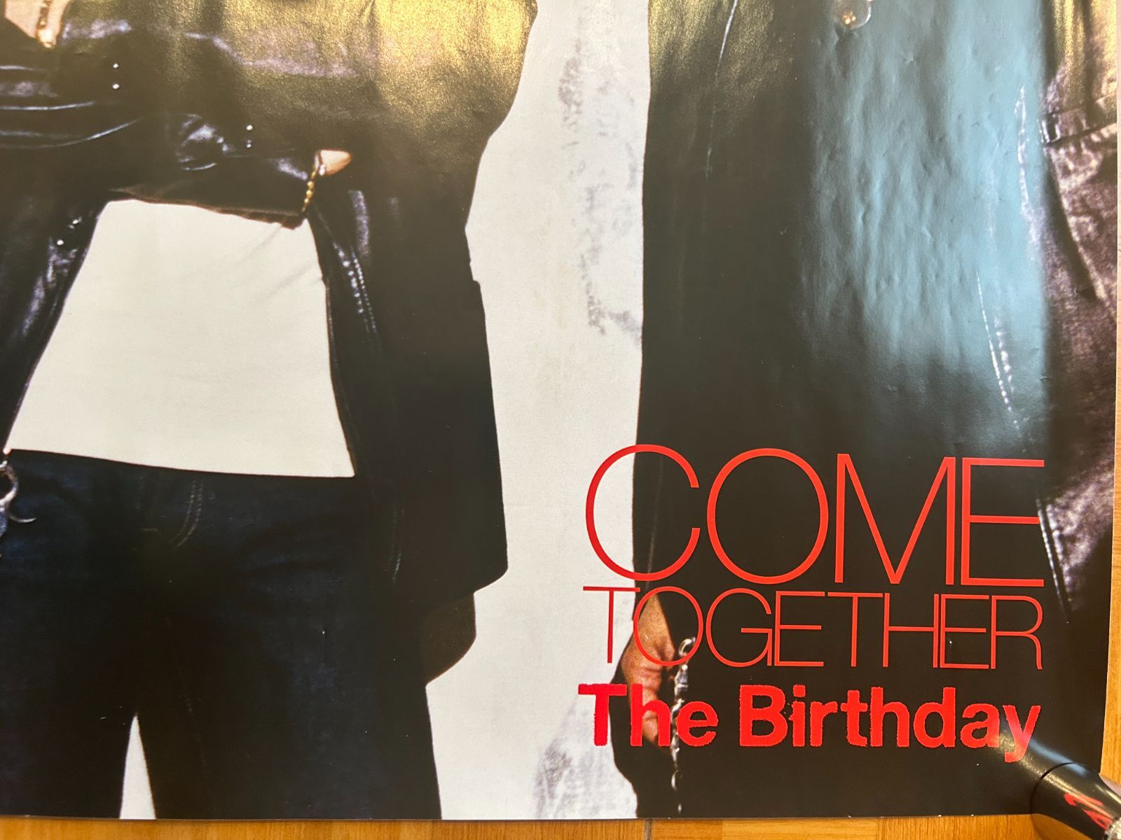 The Birthday COME TOGETHER 告知ポスターB2サイズ The Birthday / COME TOGETHER (2015年) プロモーション用ポスター B2