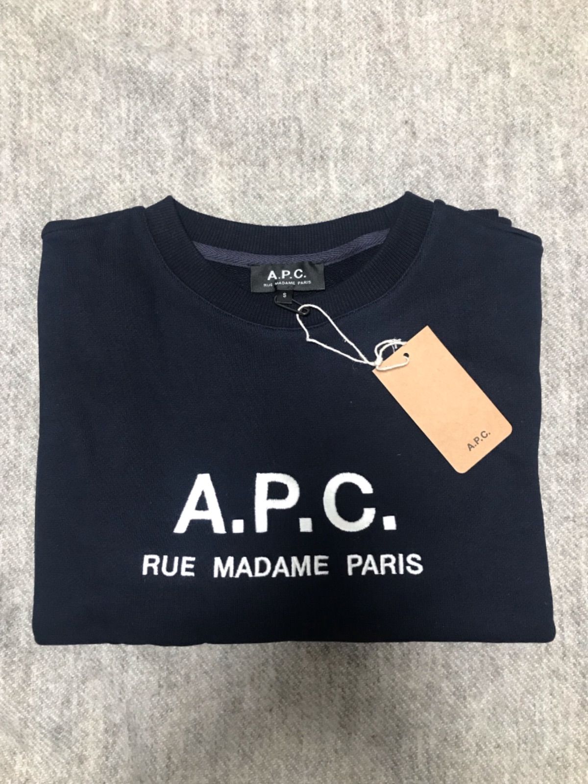 未使用】A.P.C.スウェット レディースS apc アーペーセー トレーナー