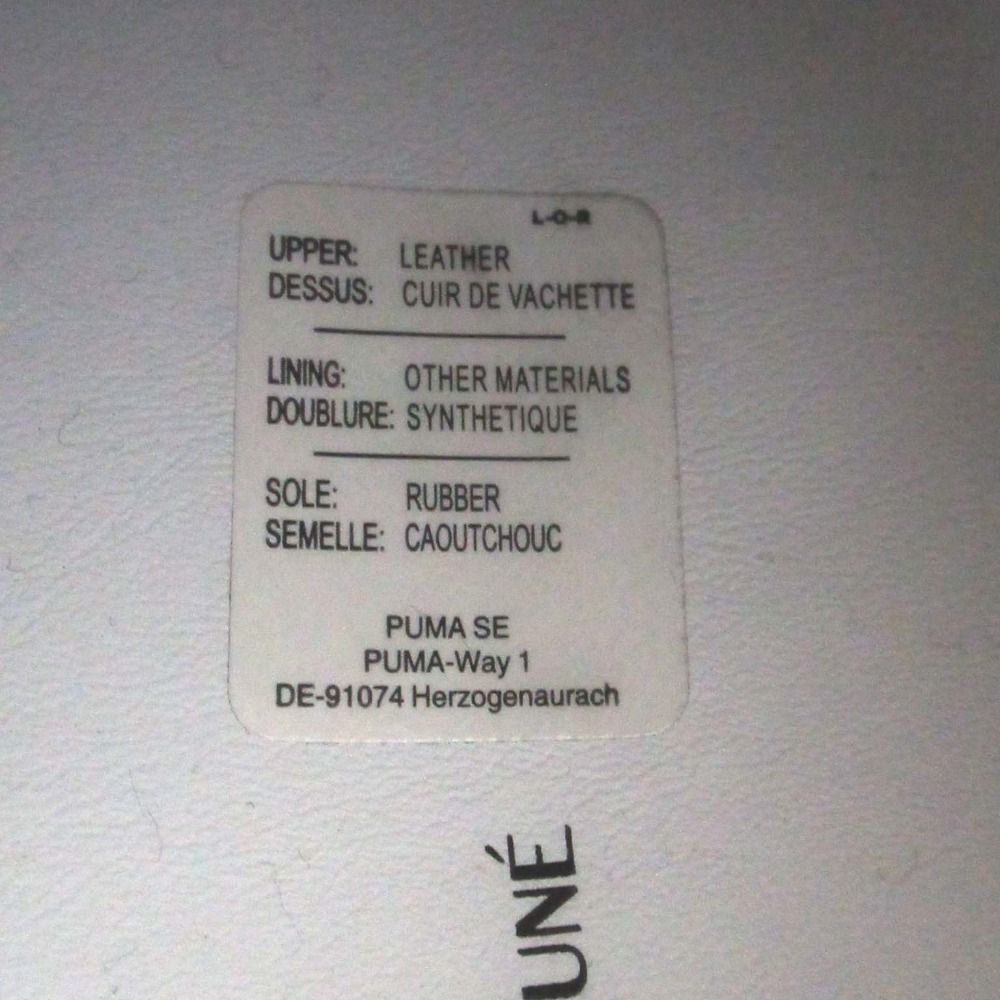 レザー ローカット