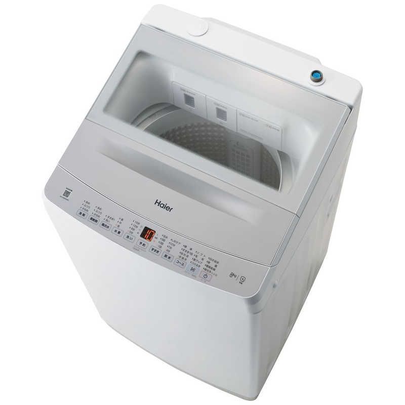 標準セッティング無料 ♥ 未開梱 ハイアール 全自動洗濯機 洗濯8.0kg 簡易乾燥 送風機能 洗剤柔軟剤自動投入 XDシリーズ JW-XD80A-W 送料無料