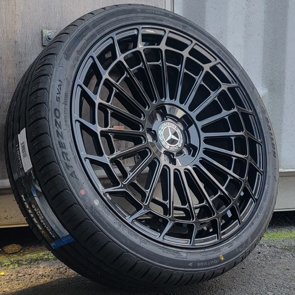ベンツ W204 AMG タイヤホイール4本セット メルセデスベンツ Cクラス W204 純正 7本スポーク ホイール 4本