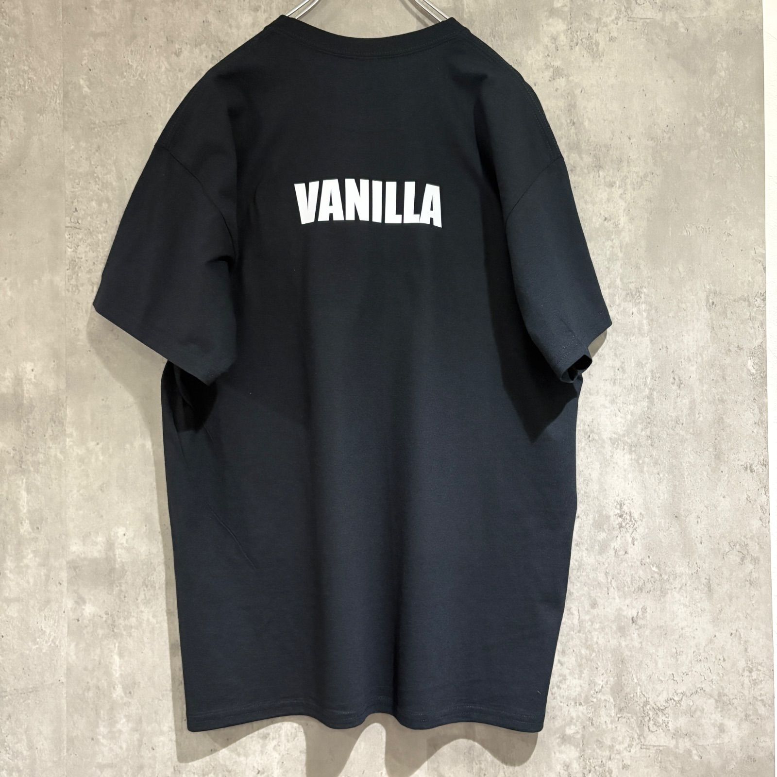 M・L・XL】企業ロゴ ハーゲンダッツ Tシャツ バニラ ブラック DJ