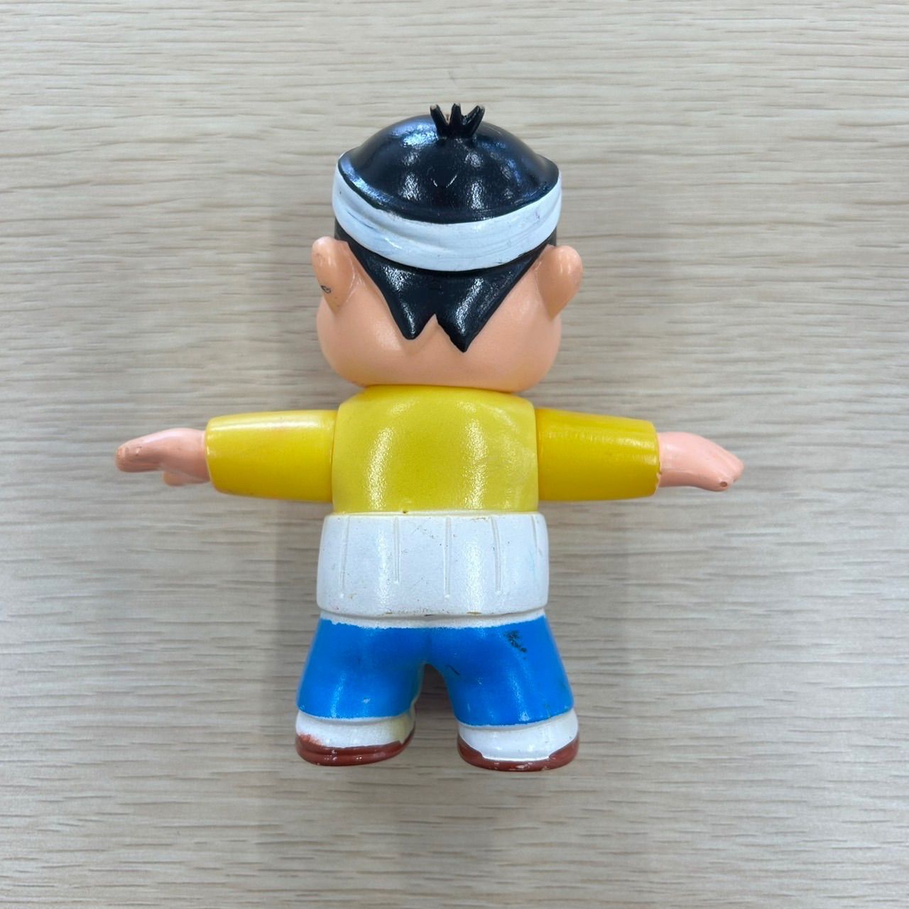 天才バカボン バカボンパパ 当時物ソフビ タカトク製 レア