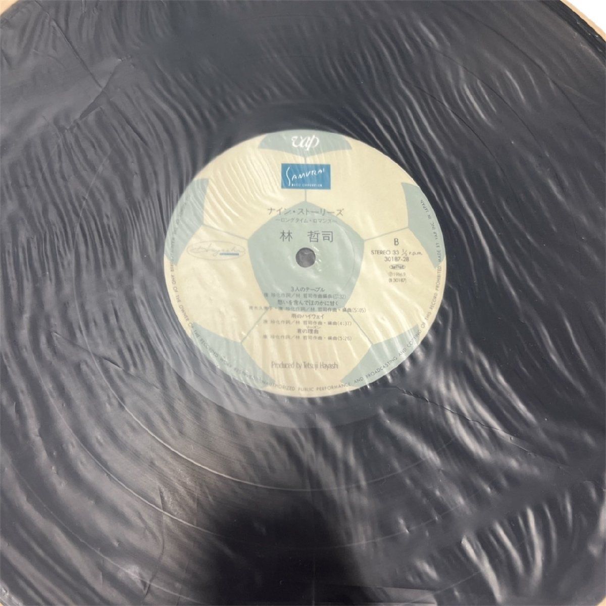 ナイン・ストーリーズ 林哲司 LP 林哲司 ナイン・ストーリーズ 30187-28 レコード LP - メルカリ