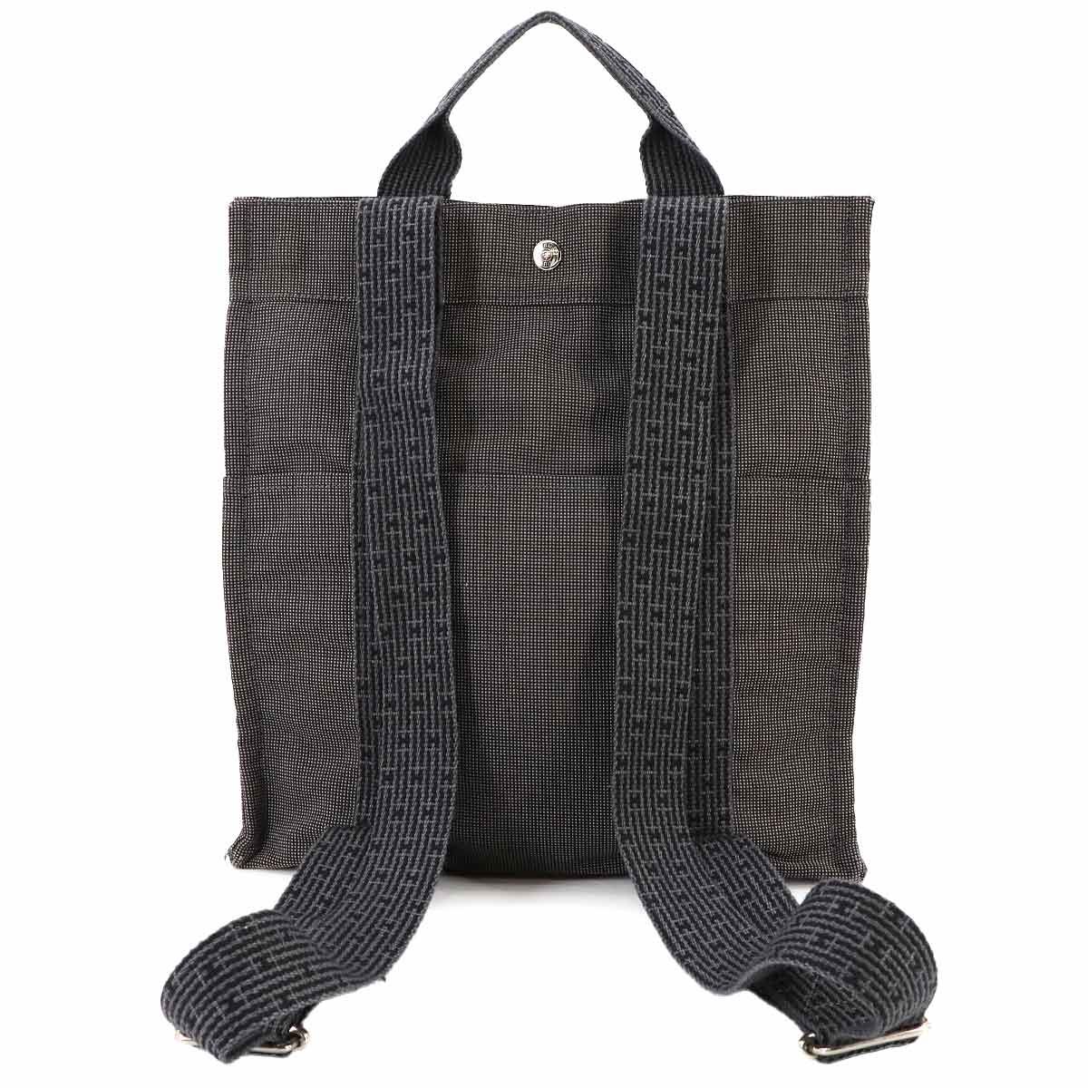 美品 エルメス HERMES エールライン サック アド MM リュックサック  