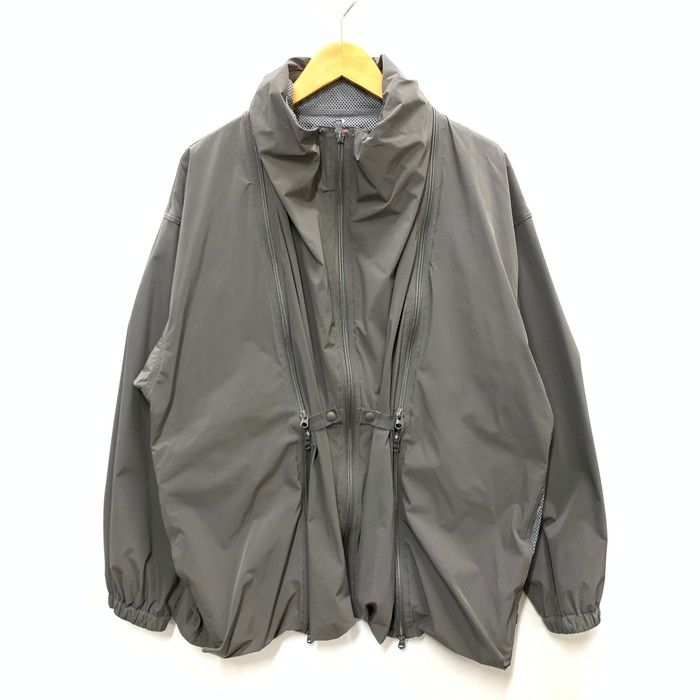 【中古品】is-ness イズネス 1006JK04 24SS TECHNICAL VENTILATION JACKET ナイロンジャケット 古着 サイズ：M カラー：グレー メンズ 【140-250113-gm-31-fuz】
