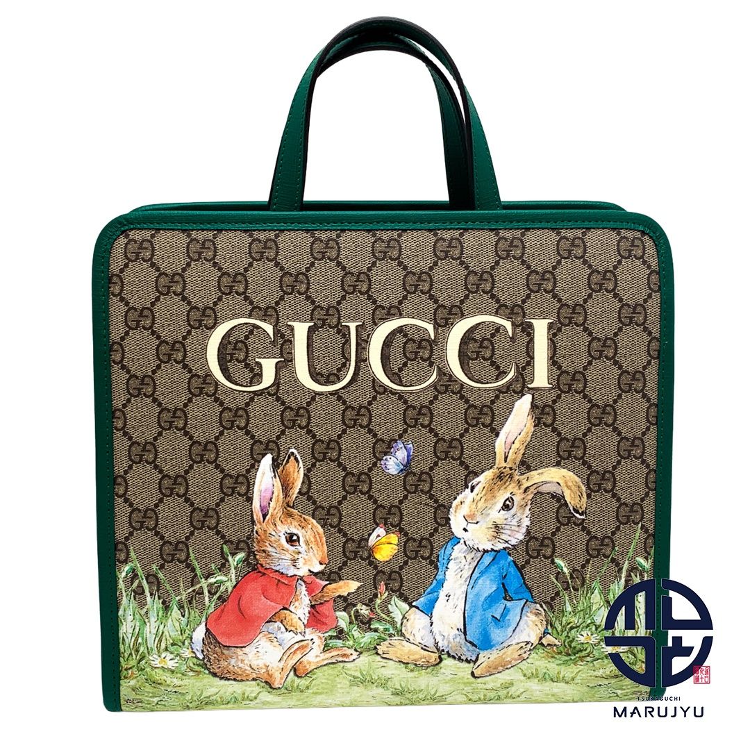 GUCCI グッチ GGスプリーム ピーターラビット チルドレンズ トート 