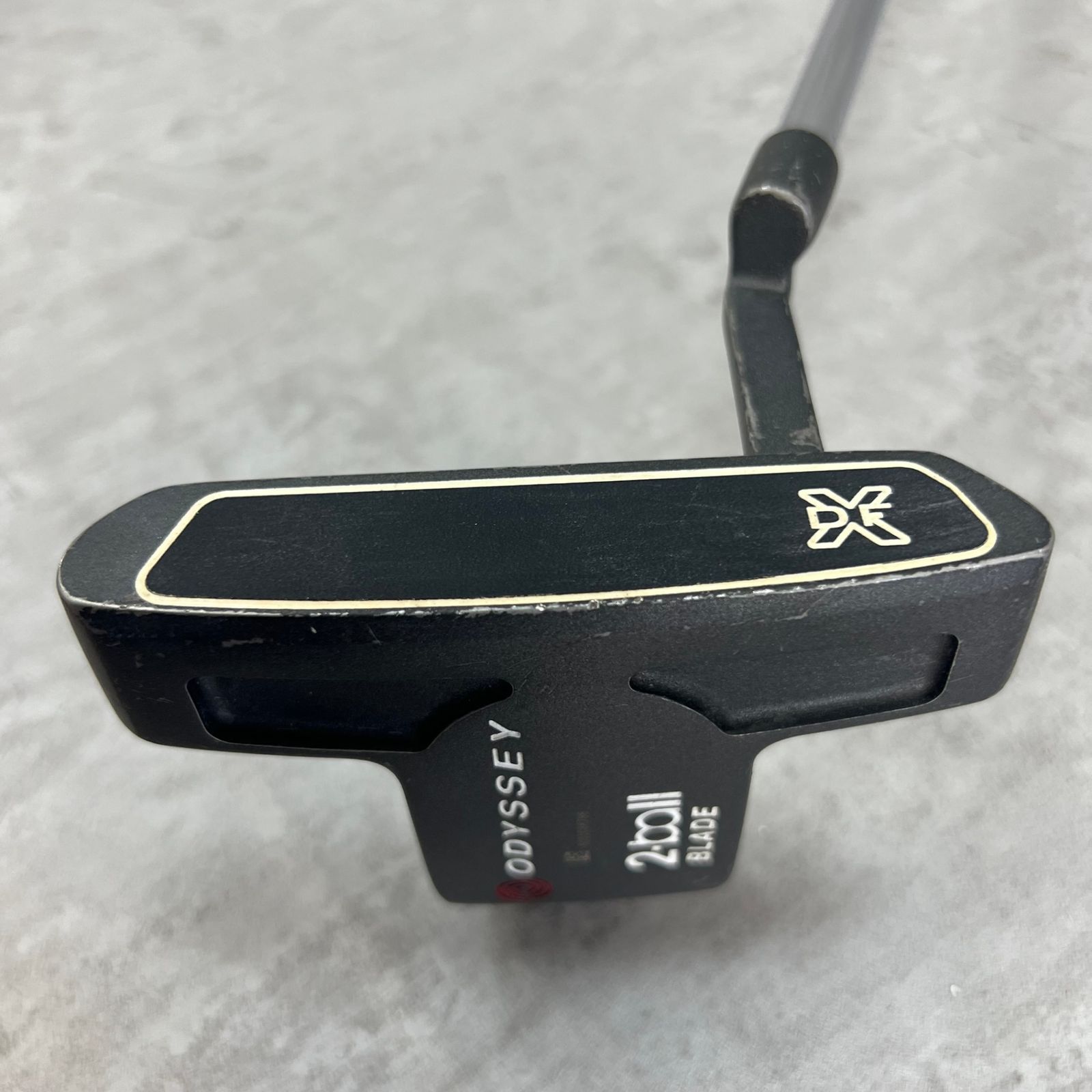 オデッセイ　2ボール　ブレード　メンズゴルフパター　スチール　右利き用　PT　ネオマレット型　ODYSSEY　X　DF　2･BALL　BLADE オデッセイ 2ボール ブレード メンズゴルフパター スチール 右