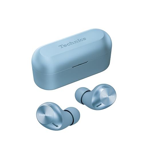 テクニクス Technics ワイヤレスイヤホン EAH-AZ40M2-A モデレートブルー bluetooth ノイズ