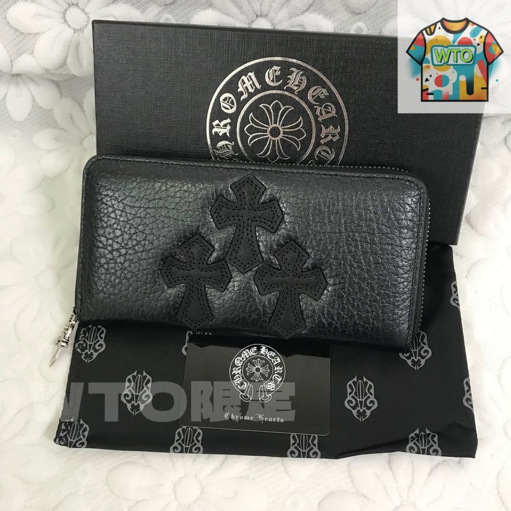 クロムハーツ 財布 ウォレット セメタリークロス[本日特価|新品