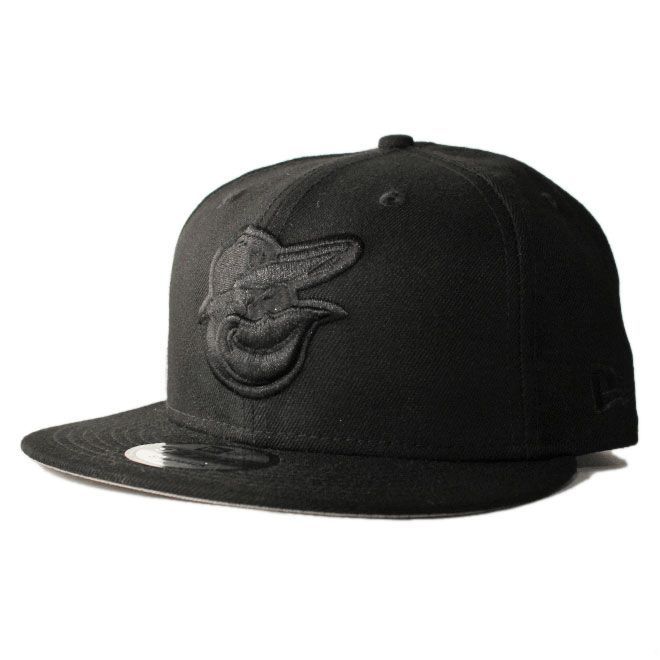 ニューエラ スナップバックキャップ 帽子 NEW ERA 9fifty メンズ レディース MLB ボルティモア オリオールズ フリーサイズ -  メルカリ