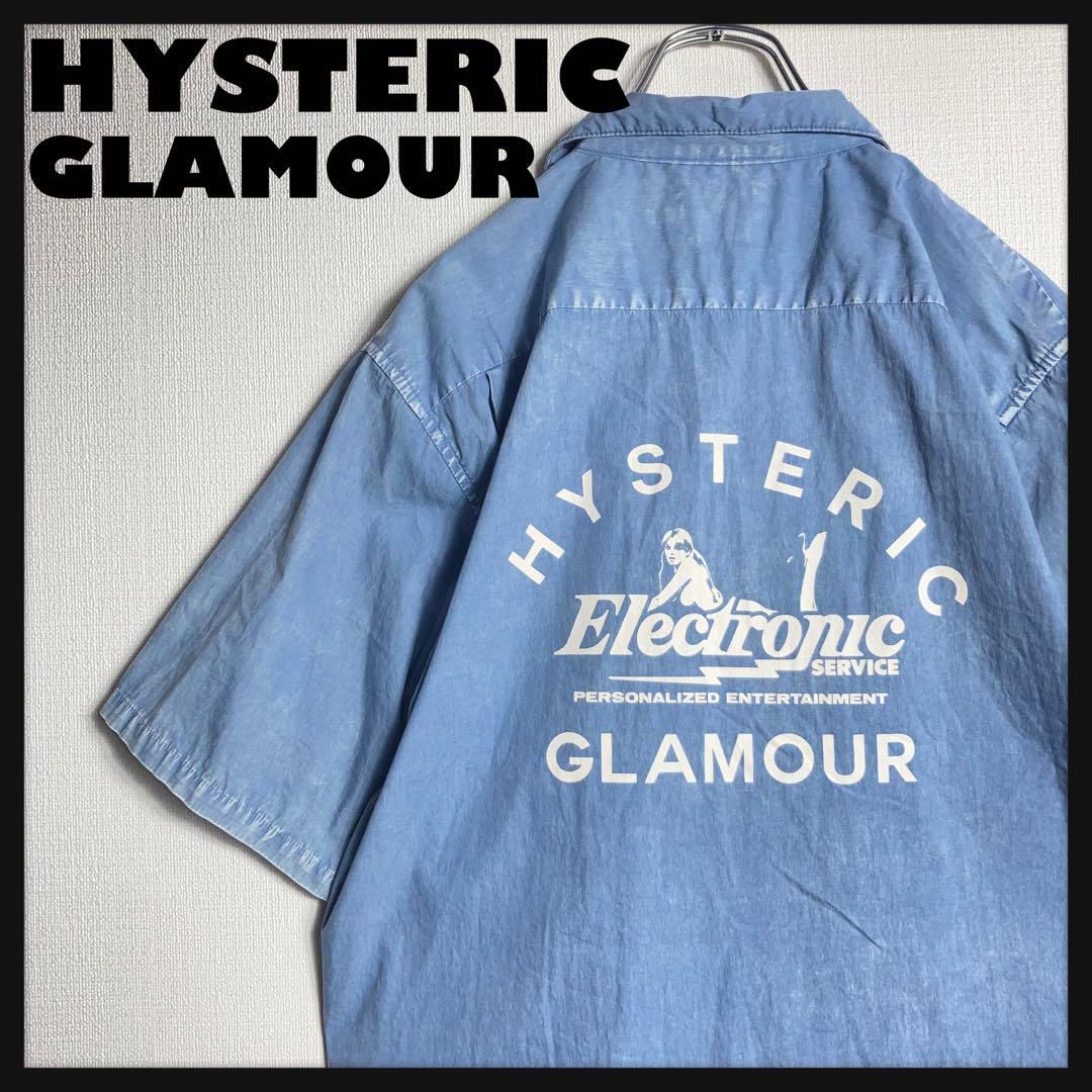 HystericGlamour ヒステリックグラマー 半袖シャツ ヒスガール M