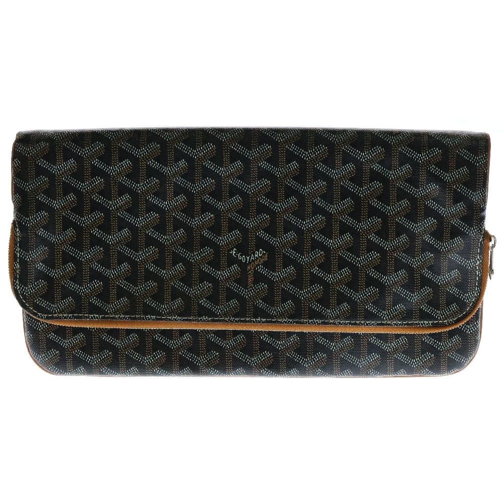 GOYARD ゴヤール サントマリー クラッチバッグ ブラウン PVCレザー セカンドバッグ ハンドバッグ