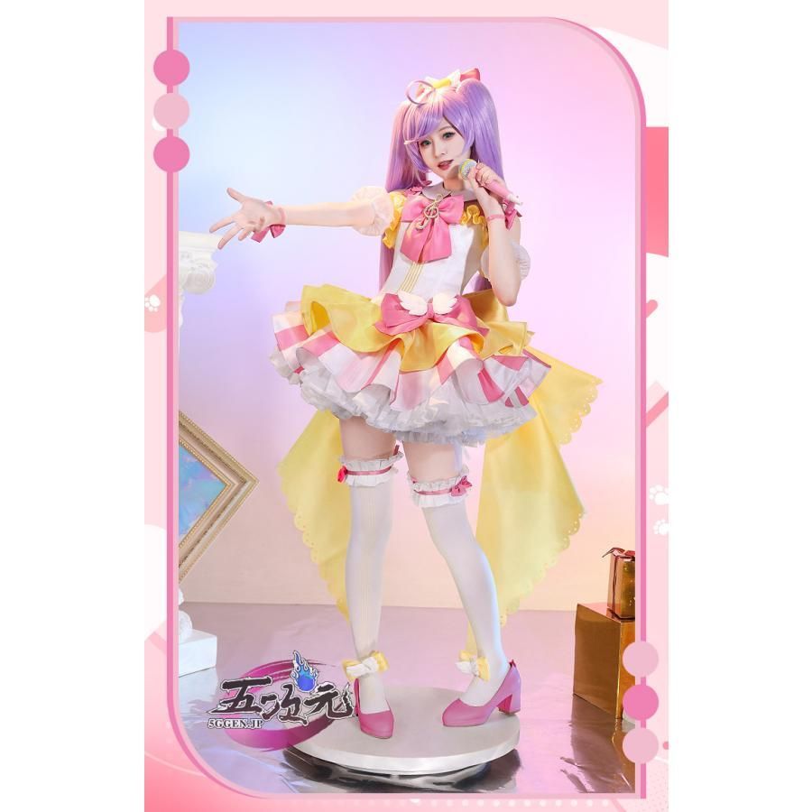 ♥ 三分妄想 プリパラ 真中らぁら コスプレ 衣装 ウィッグ 追加可