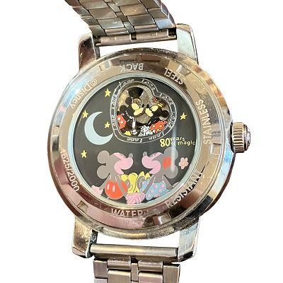 ディズニー 生誕80周年メモリアルウォッチ 手巻き ミッキー