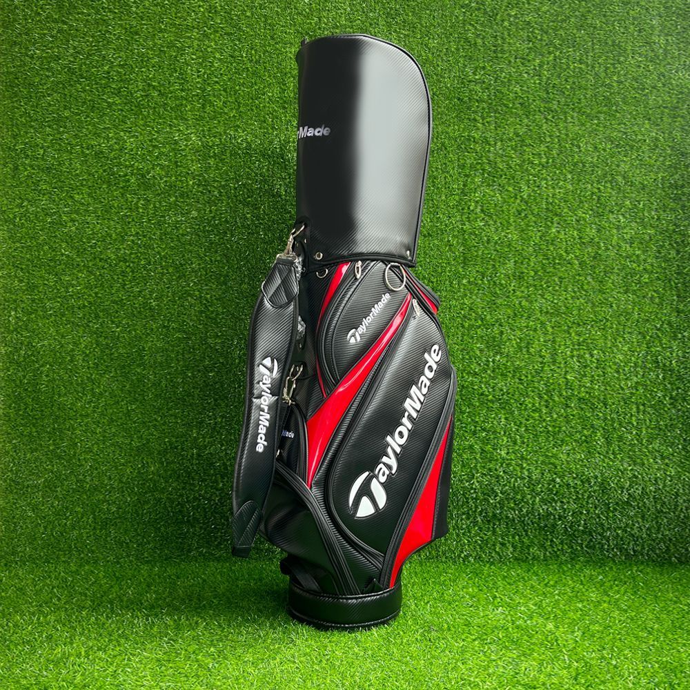 Taylormade キャディバッグ 軽量 PU ポールバッグ ゴルフバッグ Taylormade キャディバッグ 軽量 PU ポールバッグ ゴルフバッグ