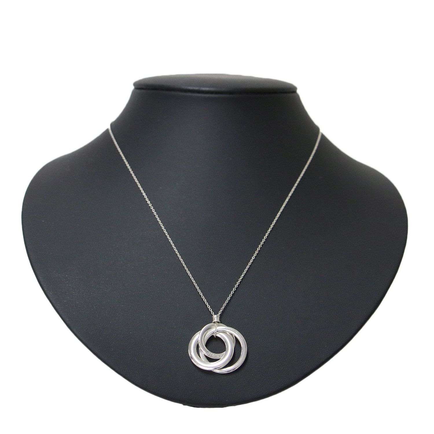 ティファニー インターロッキング 3連サークル SV925 楽天市場】ティファニー ネックレス レディース インター