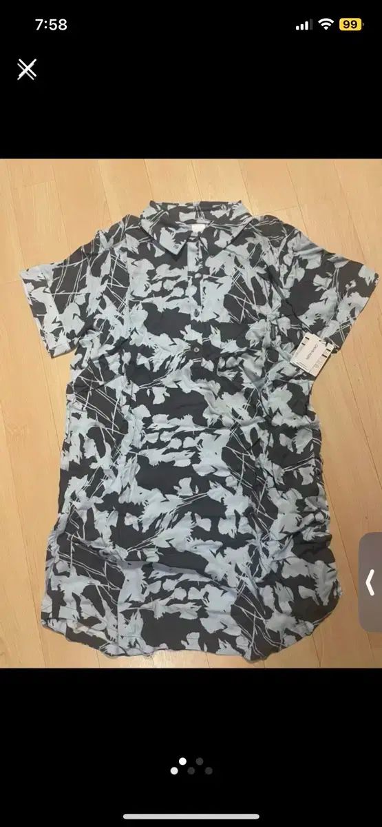 Calvin Klein カルバ ンクライン フローラル パジャマ シャツと ワンピース