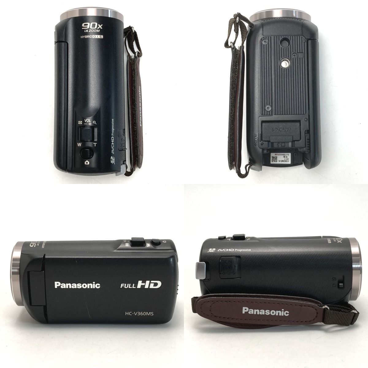 Panasonic パナソニック HC-V360MS ブラック デジタルビデオ Panasonic パナソニック HC-V360MS ブラック デジタルビデオ