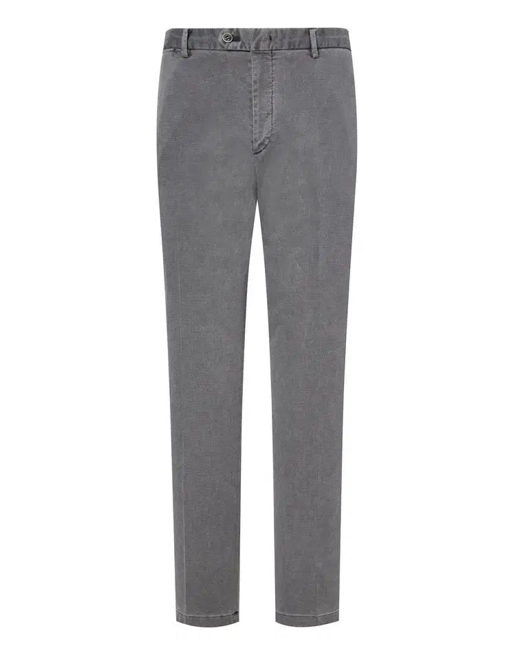 Maestro 秋冬用 ウォッシュ コットン混 パンツ グレー 38 39