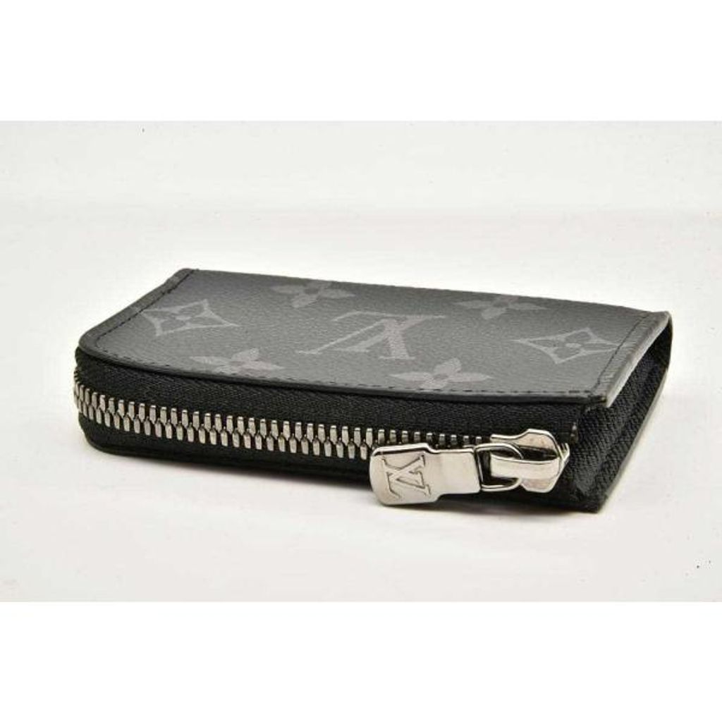 未使用級】ルイヴィトン ポルトモネ・ジュール モノグラム エクリプス