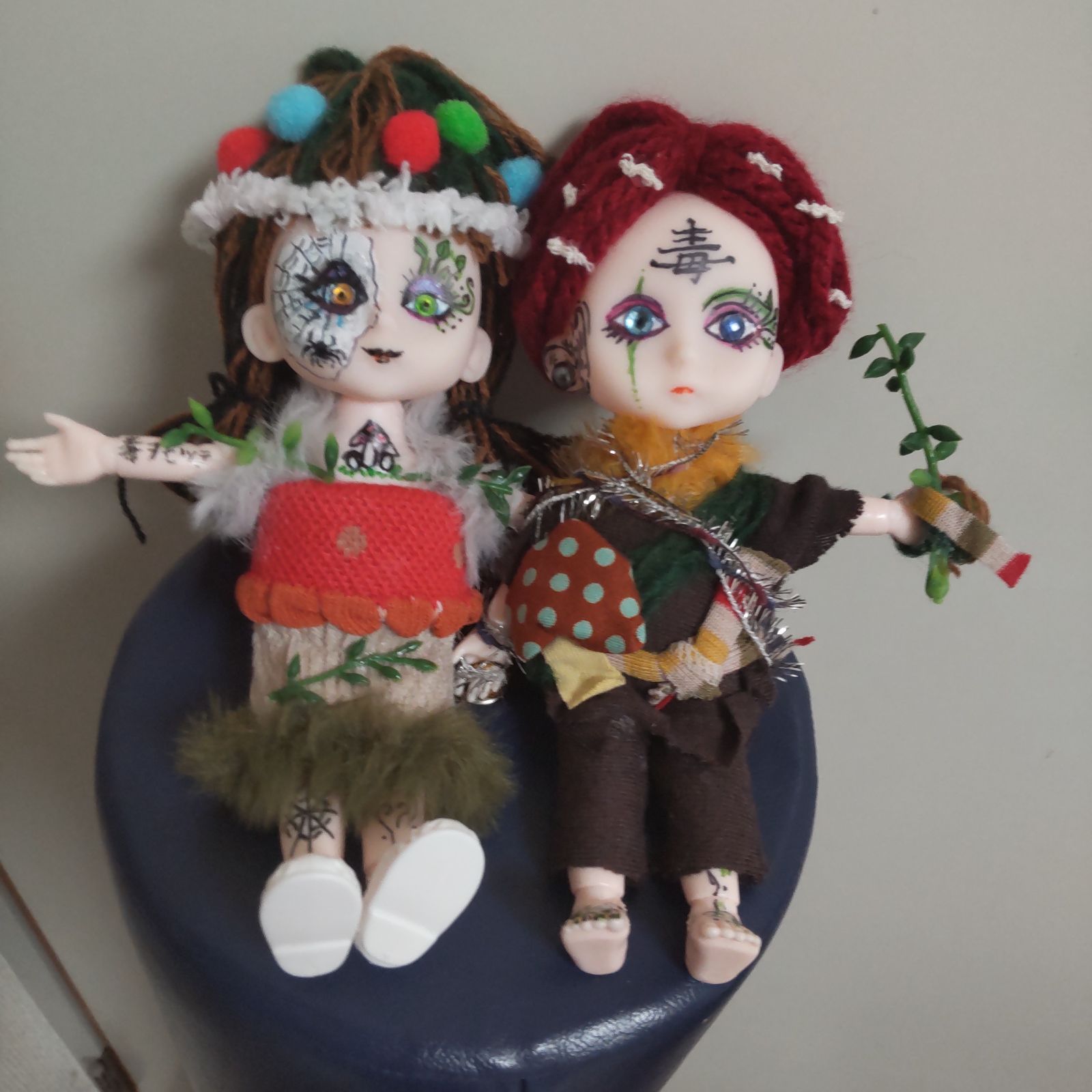 自作ぬい（毒きのこちゃん） コレクション 自作ぬい（毒きのこちゃん