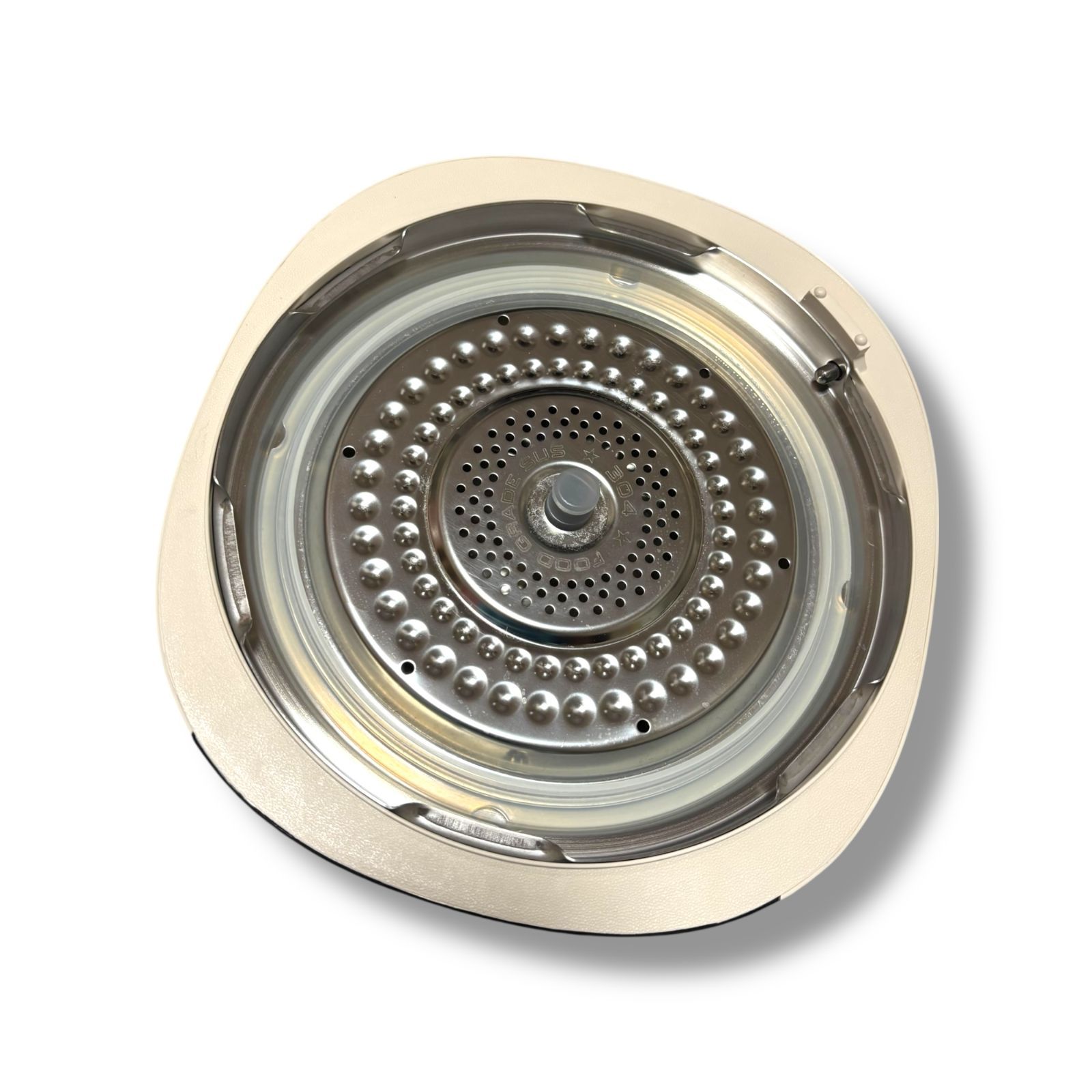 管理番号2645 ティファール 電気圧力鍋 無水調理 3L 2～4人用 1台16役 独自の煮込み鍋 ラクラ クッカー プラス コンパクト 時短 アイボリー CY353AJP