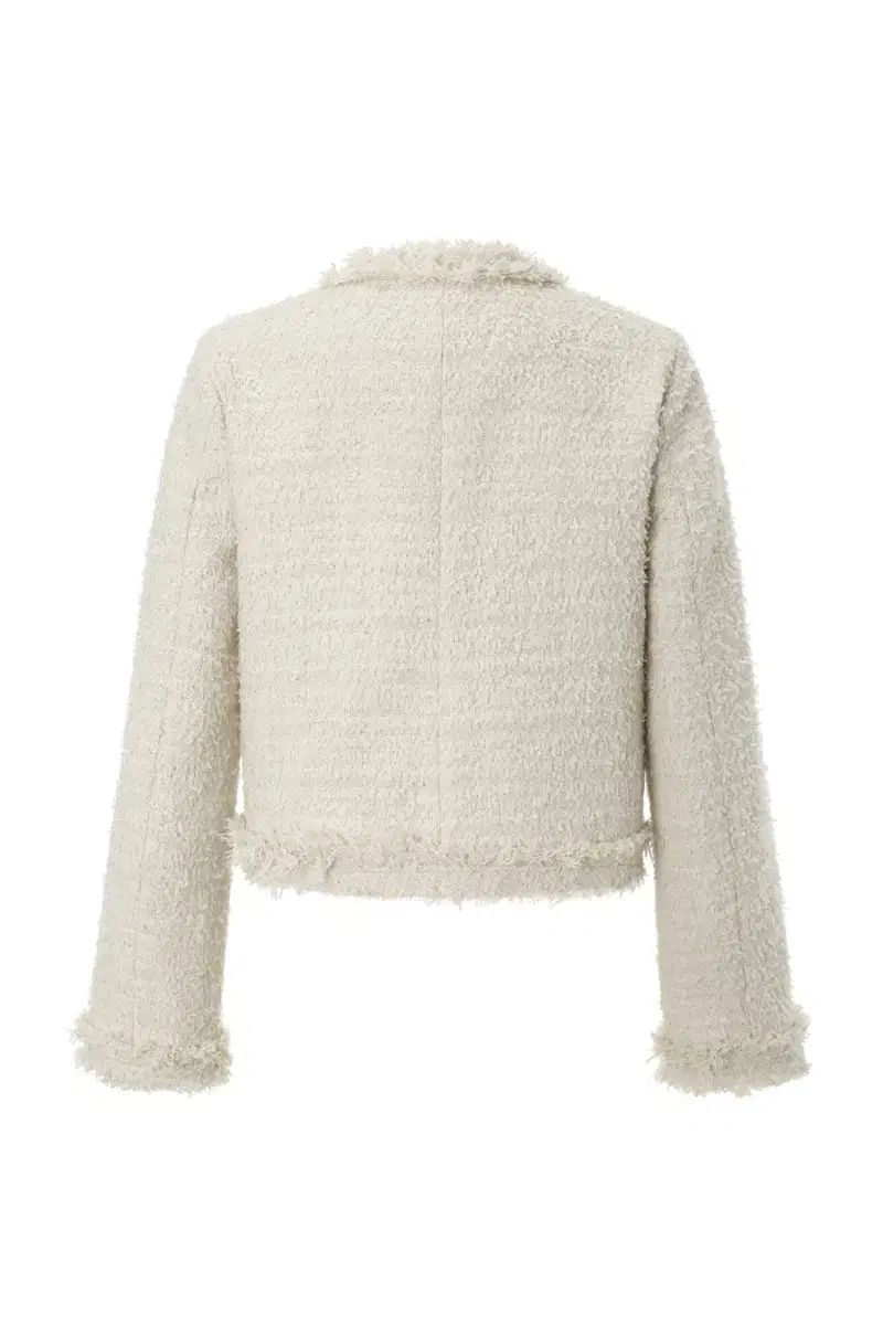 KHAKIPOINT Antique Crop Tweed Jacket