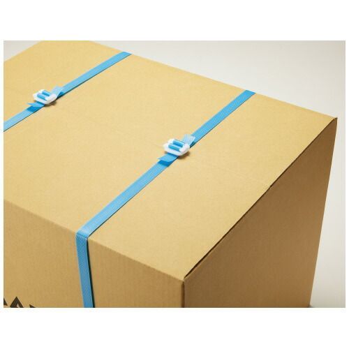 パ ＰＰバンド 手締め用 １５ｍｍｘ１０００ｍ 青 ５巻4637-3045 カウネット