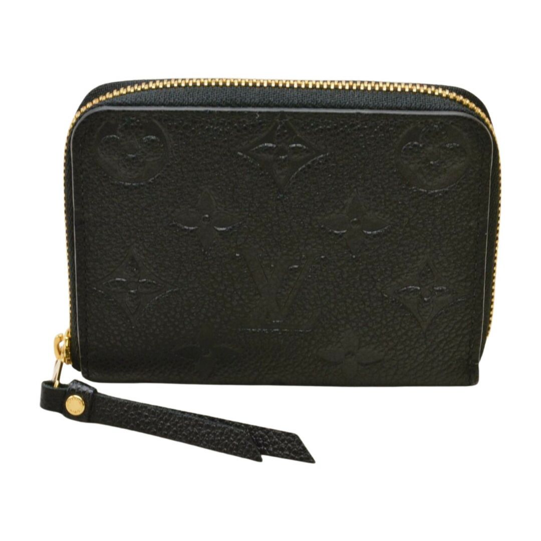ルイヴィトン Louis Vuitton ジッピーコインパース M60574 モノグラム アンプラント ノワール コインケース レディース F-YA1010