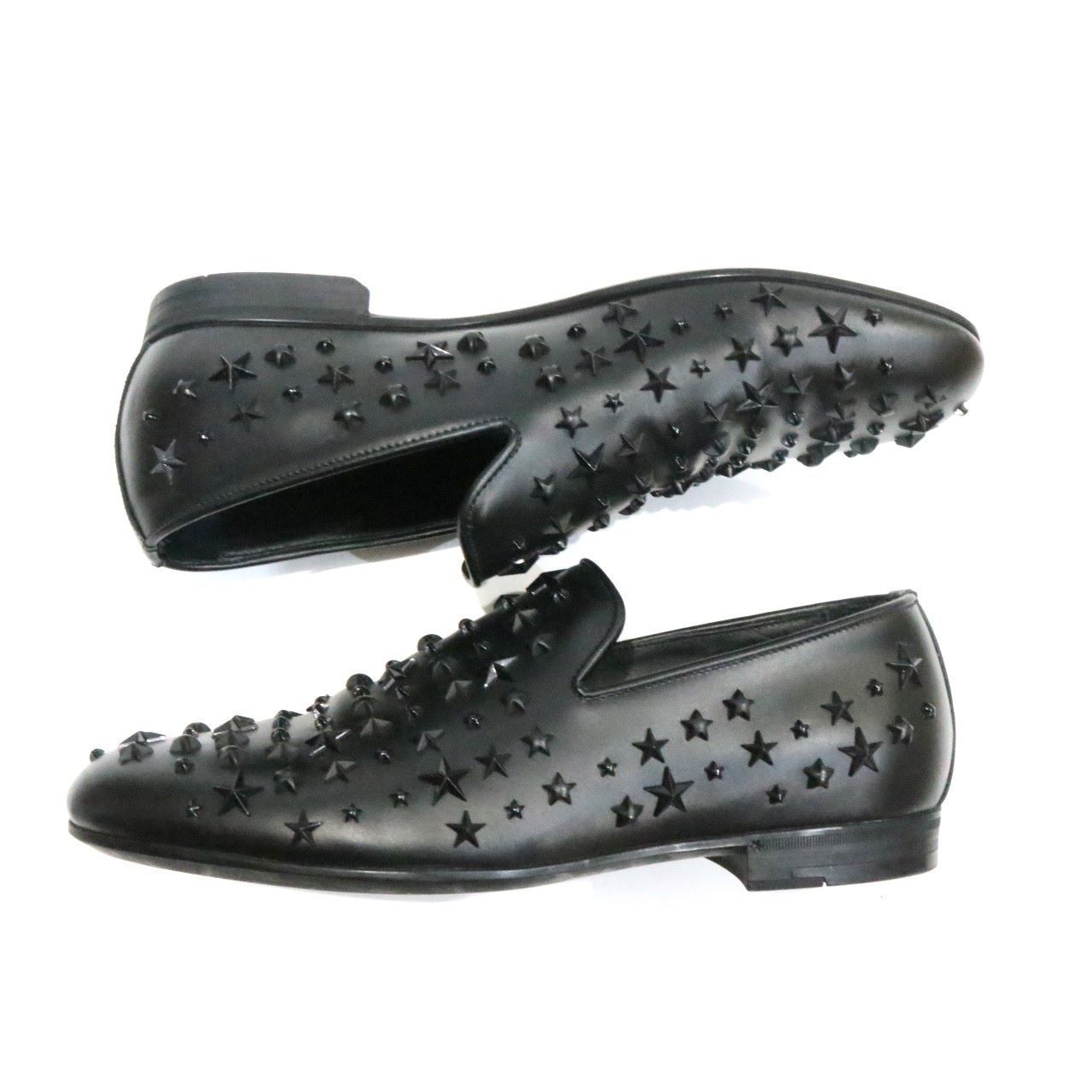 ジミーチュウ JIMMY CHOO スタッズ ローファー ルブタン チャーチ 中古