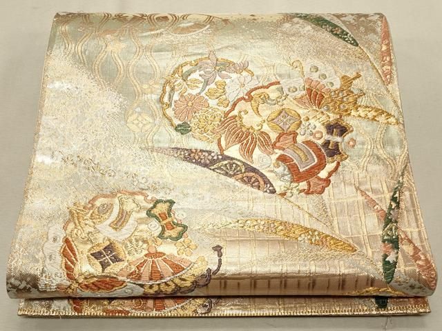 平和屋着物●上質な紬　雪輪枝花文　正絹　逸品　CAAT7157vf 平和屋着物○上質な紬 雪輪枝花文 正絹 逸品 CAAT7157vf