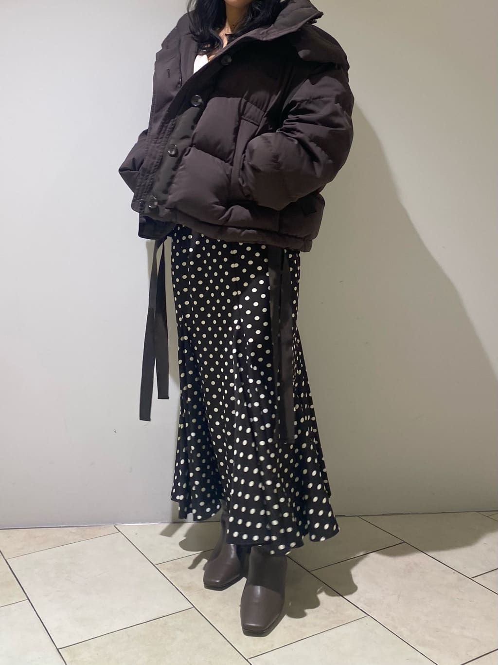 snidel 西川ダウン SNIDEL（スナイデル）の「西川アップサイクルショートダウン