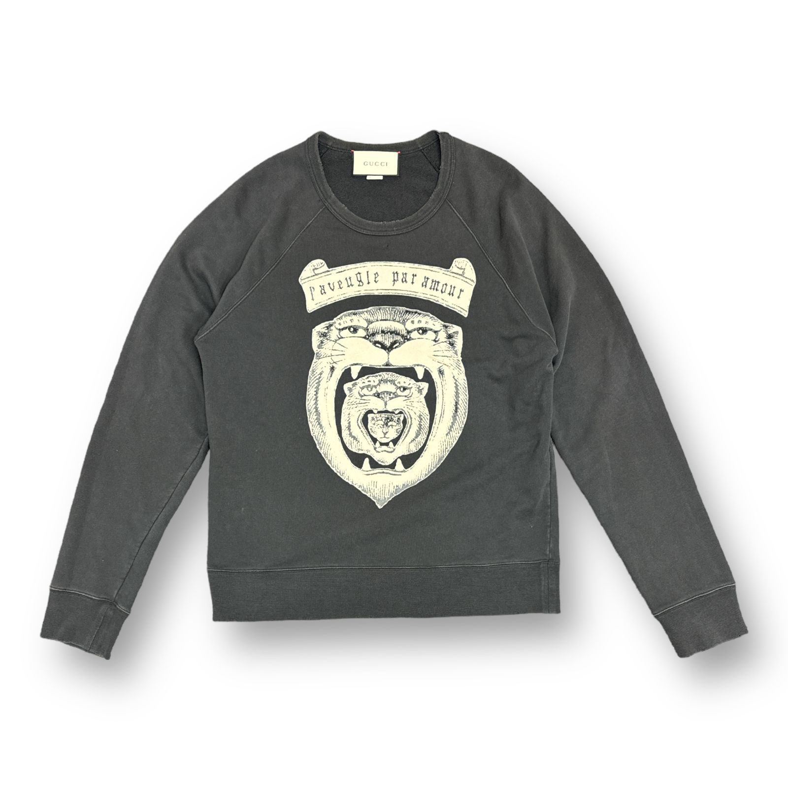 国内正規 GUCCI タイガースウェット ヴィンテージ加工 トレーナー  