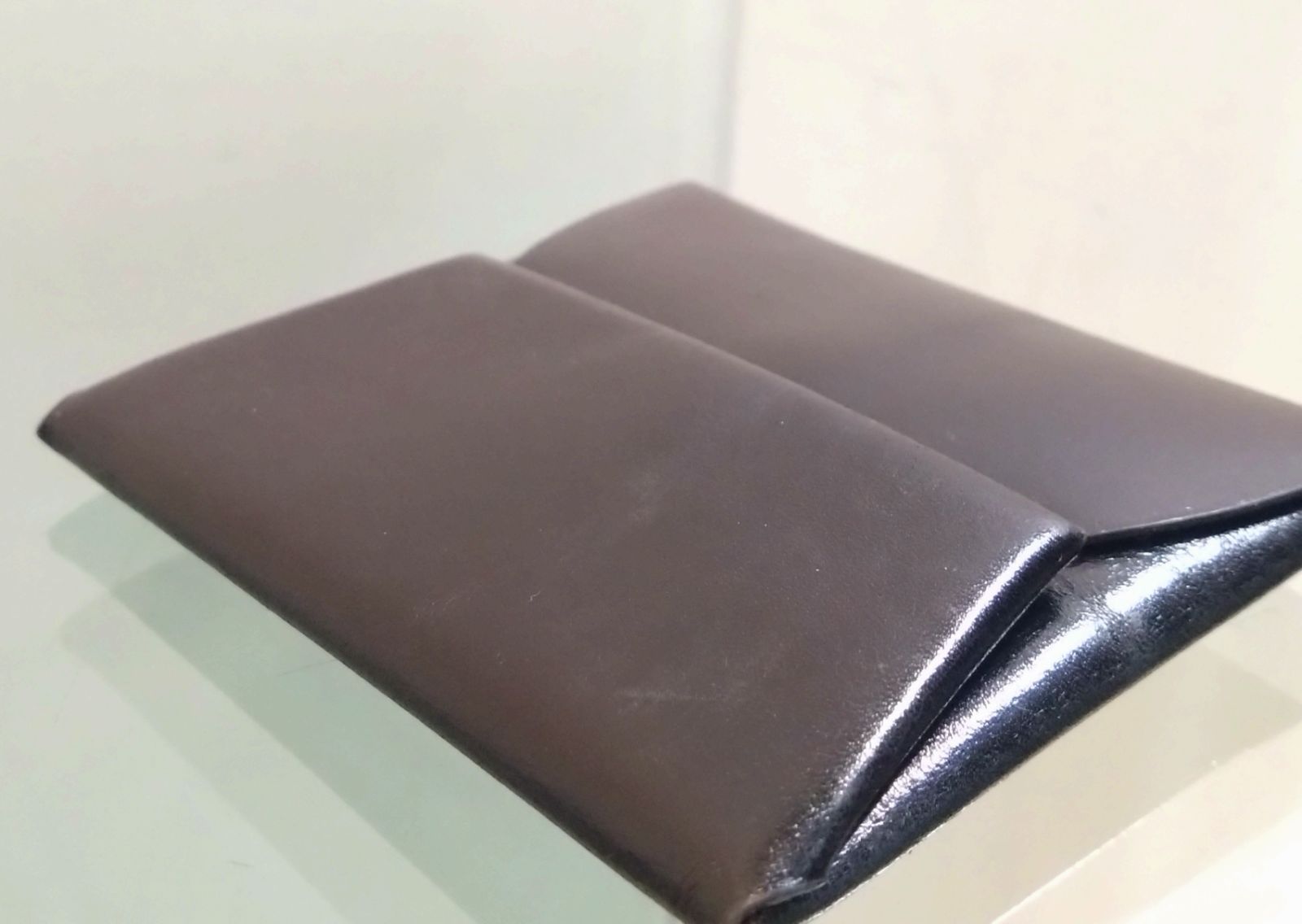 1154 HERMES エルメス バスティア コインケース ボックスカーフ