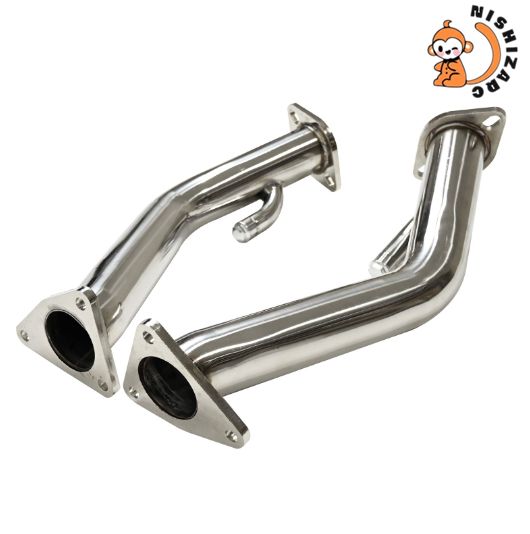 V36 スカイライン 370Z 対応 フェアレディZ 対応 Z34 CKV36 マフラー 触媒 ストレートパイプ 直管マフラー エキゾースト パイプ VQ37VHR