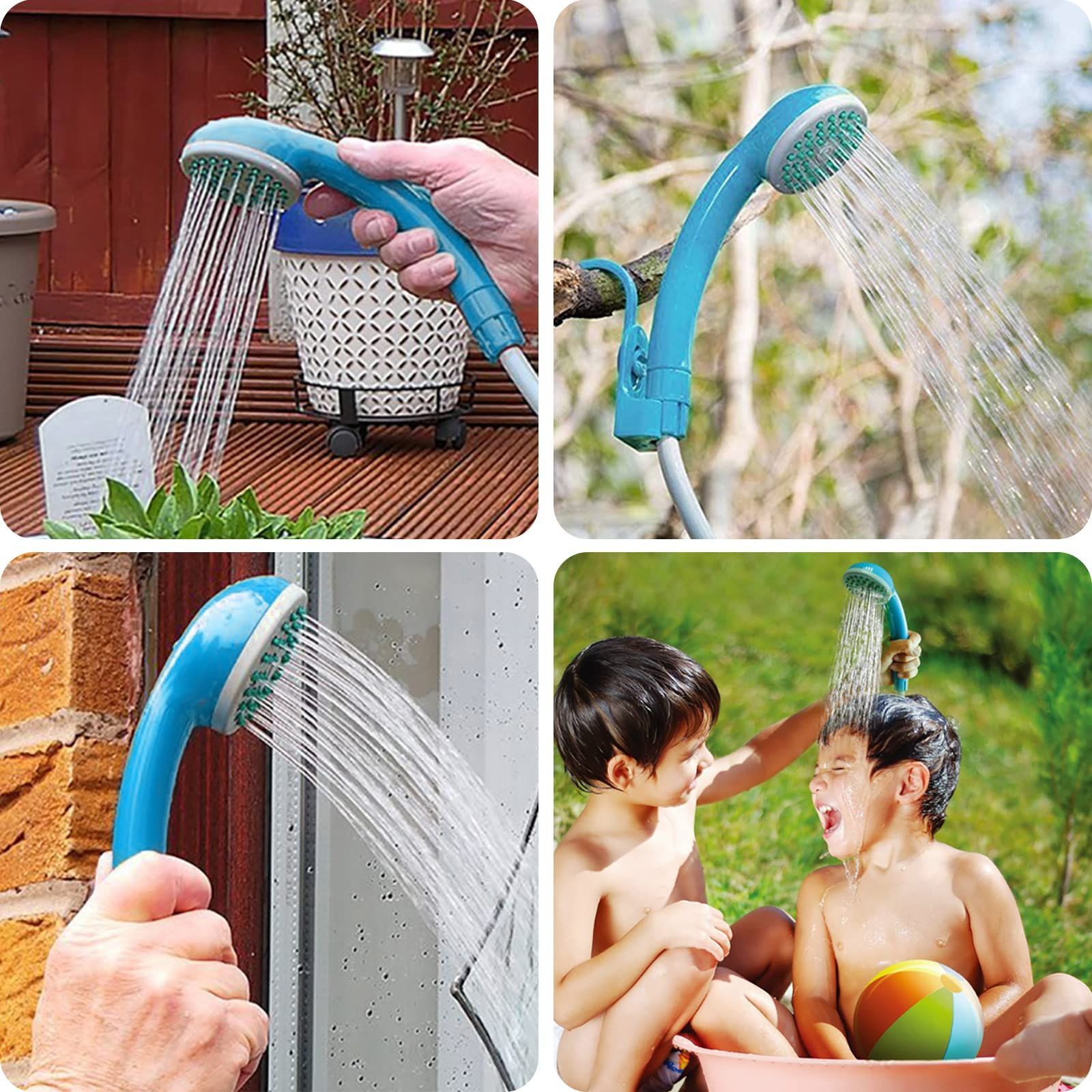 キャンプ・海水浴・お風呂のお湯をシャワーにと大活躍ポータブル電動