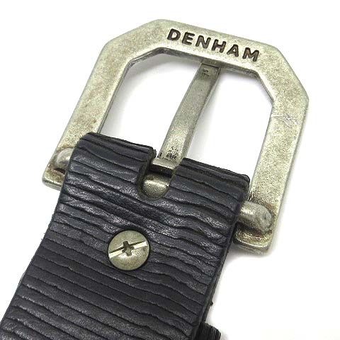 DENHAM レザーベルト新品16500円 タグ付 サイズ: 105/42 楽天市場