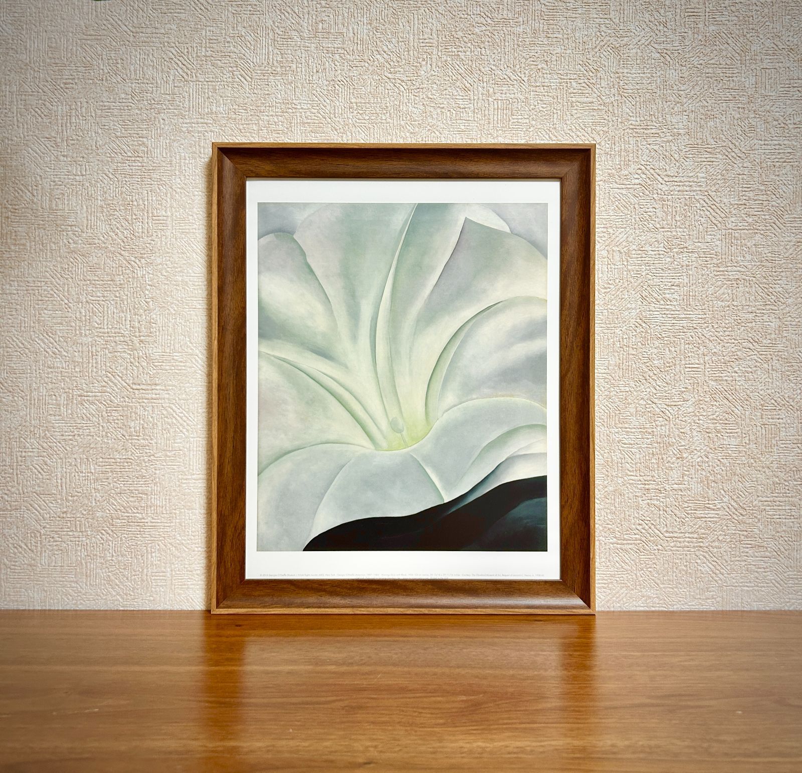 新品☆額縁付アートポスター☆ジョージア・オキーフ☆O'Keeffe