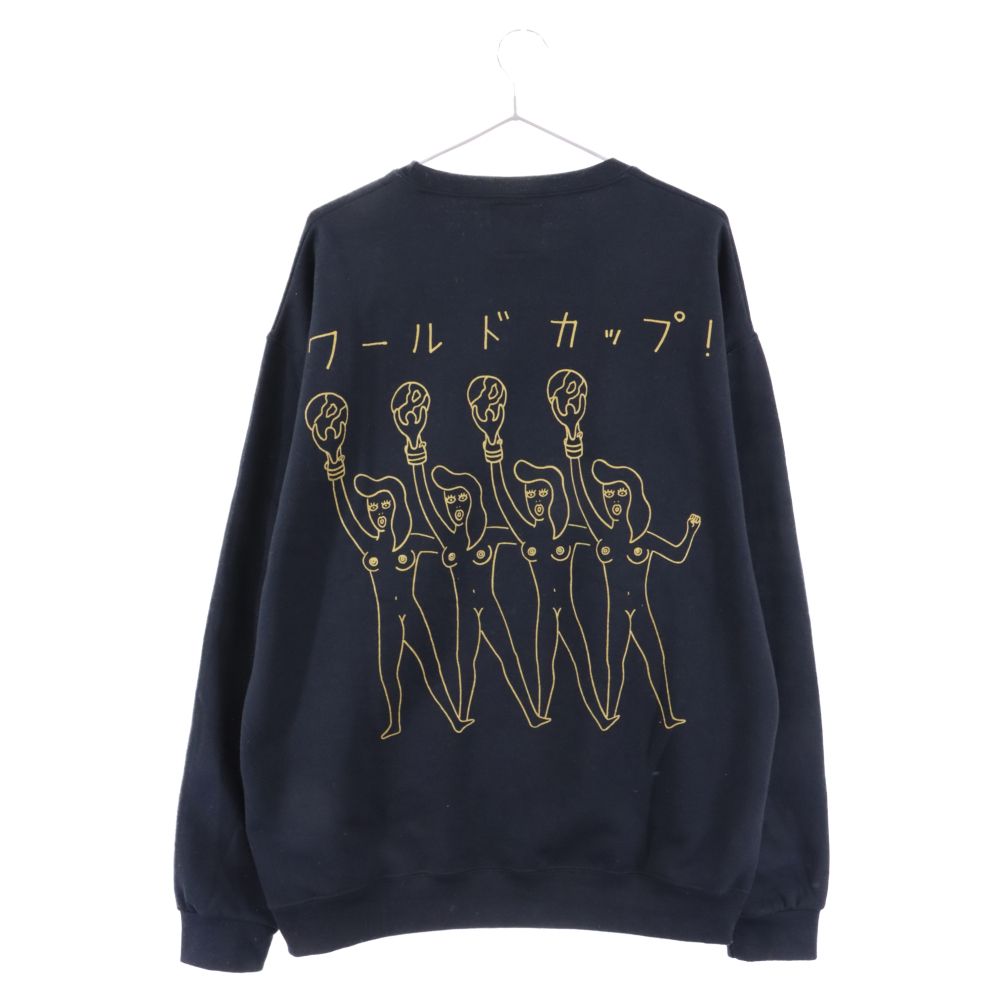 2回着用のみで状態も良好ですwacko maria ワコマリアWORLD CUP SWEAT ...