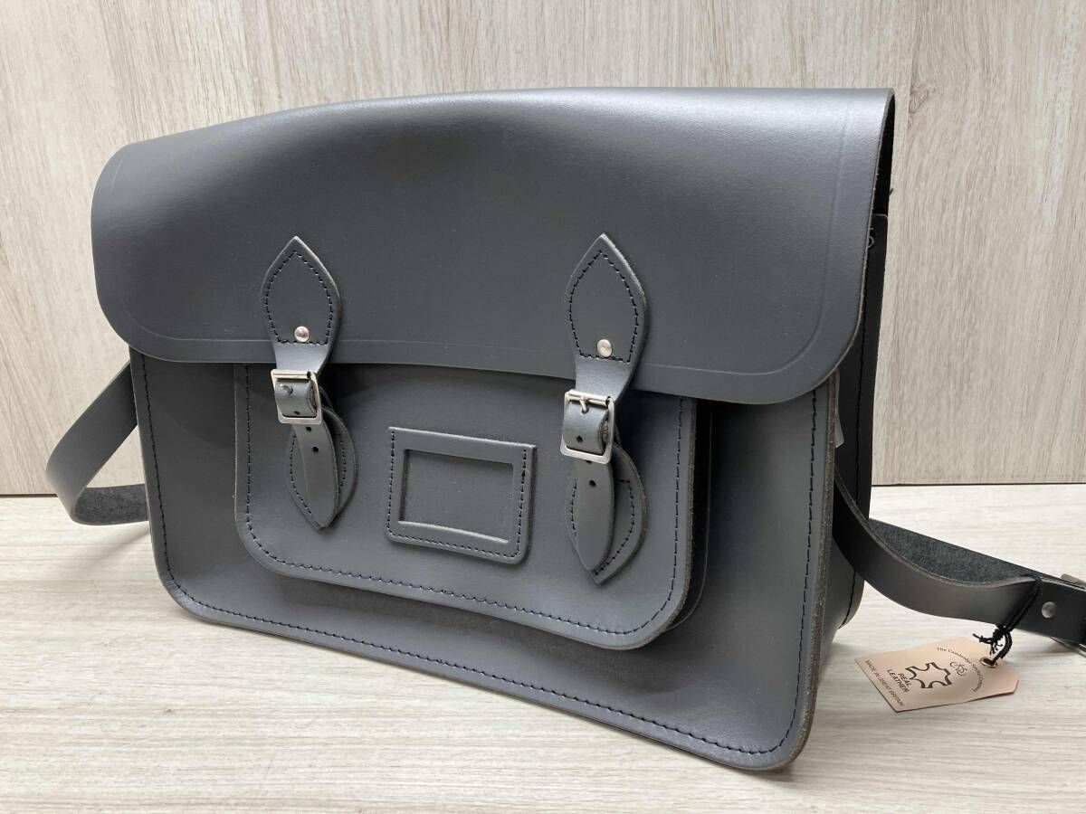 【値下げ】 美品 本革ケンブリッジサッチェル 手作り ショルダーバッグ 外袋付き The Cambridge Satchel Company 正規品 新品 ケンブリッジ