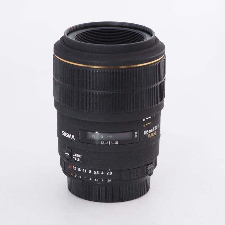 SIGMA シグマ 単焦点 マクロレンズ 105mm F2.8 EX DG MACRO ニコン F