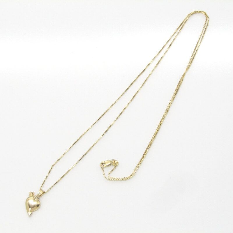 Supreme シュプリーム ネックレス 17SS Gold Heart and Arrow