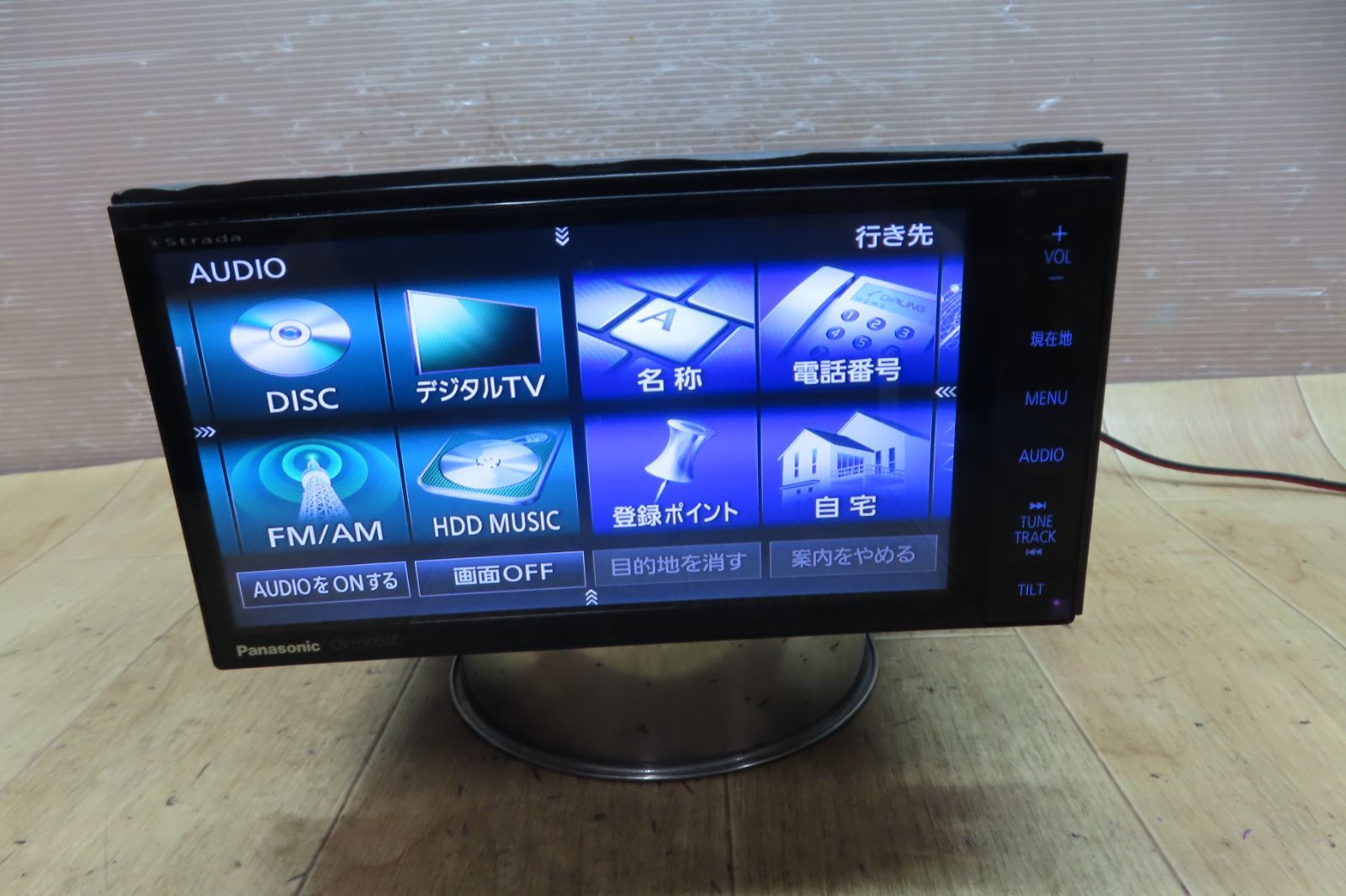 ●売切　正規　Panasonic　ストラーダ 2011年度版　動作OK　最落無● パナソニック CN-HW890DFA2011年版地図 ストラーダ HDD ナビ