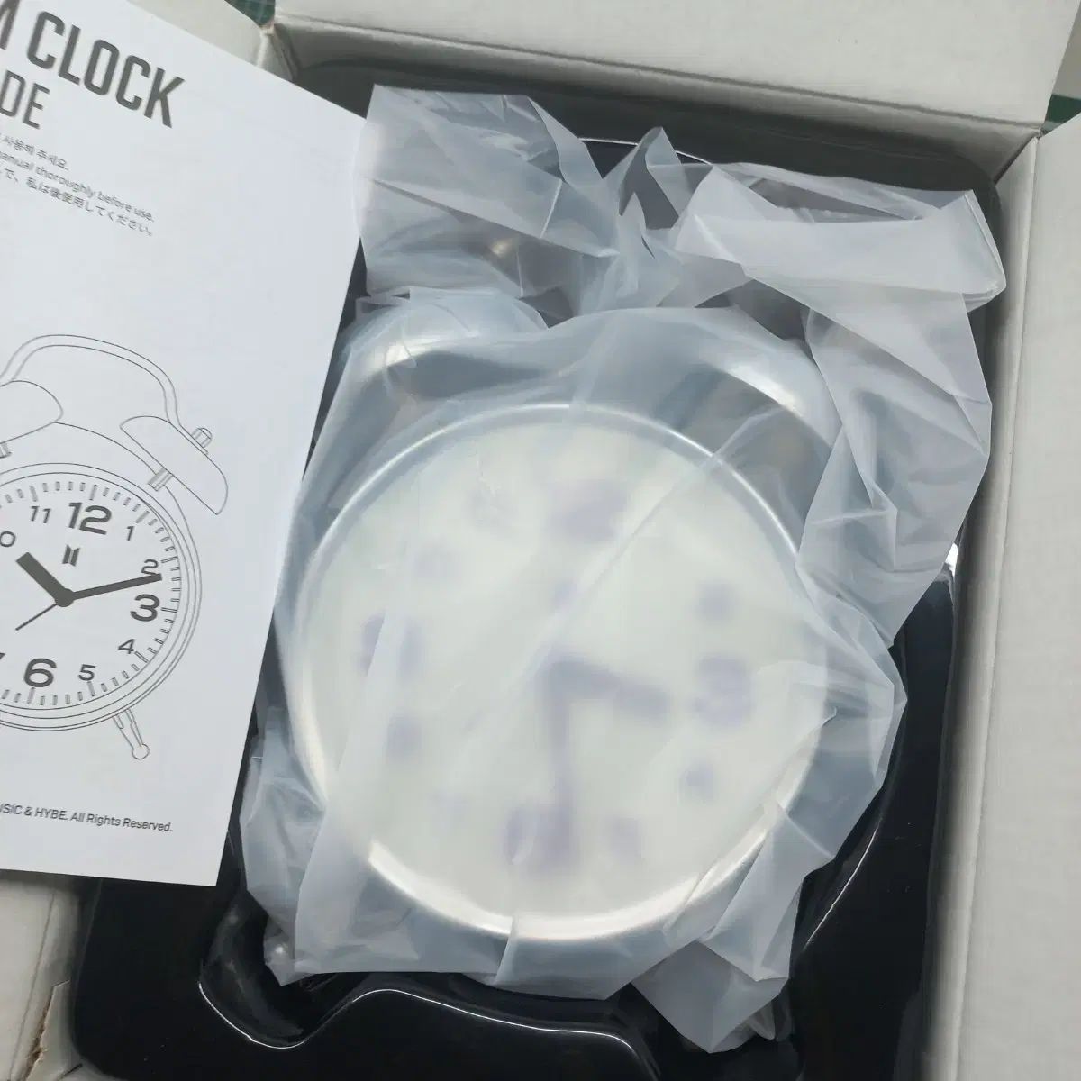 BTS MERCH BOX #9 目覚まし時計　マーチボックス BTS OFFICIAL MERCH BOX #9 Alarm Clock Full Set ARMY