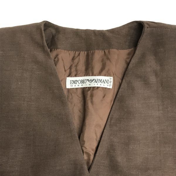 イタリア製☆EMPORIO ARMANI/アルマーニ☆薄手/春夏/ダブルブレスト  