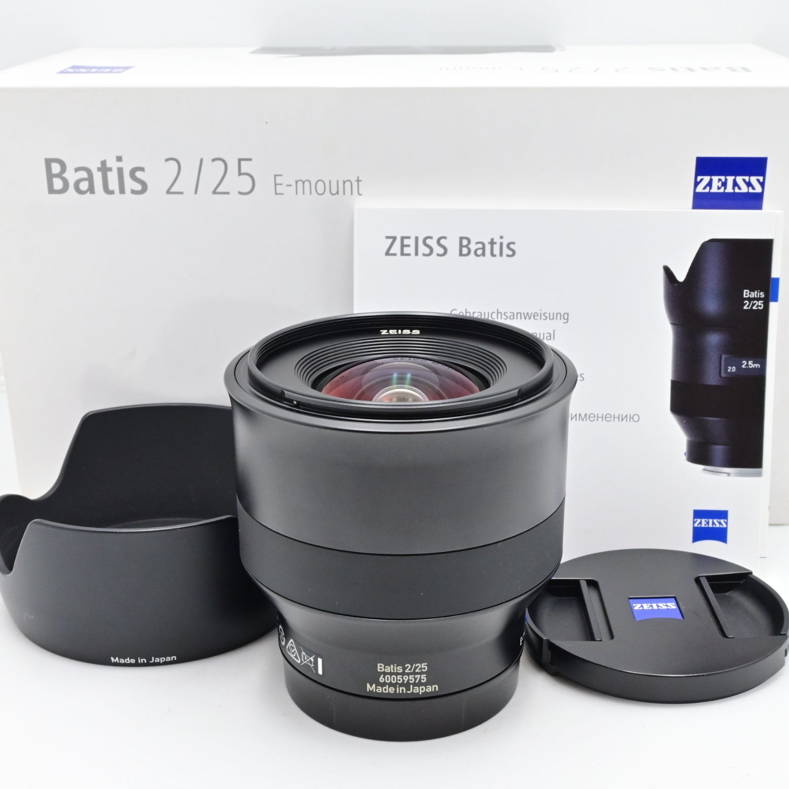 Carl Zeiss 単焦点レンズ Batis 2/25 Eマウント 25mm F2 フルサイズ対応 - メルカリ